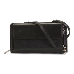 🎉LAST PIECE 🎉 PATRICIA NASH Alberese Leather Organizer‎ Crossbody black
